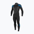 Men's O'Neill Epic 5/4 mm Back Zip Full black/graphite/bali blue swim foam