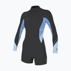 Women's wetsuit O'Neill Bahia 2/1 mm Back Zip Spring tempered steel/surf abstract