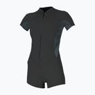 Women's wetsuit O'Neill Bahia 2/1 mm Front Zip Spring tempered steel/shaded island sky