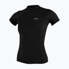 Women's swim top O'Neill Basic Skins Rash Guard SS black
