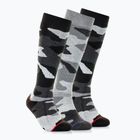 Ski socks Surfanic Pro Tech Plus 3 pak black camo
