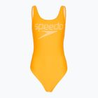 Women's one-piece swimsuit Speedo Logo Deep U-Back orange