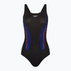 Speedo Placement Recordbreaker women's one-piece swimsuit black 68-09015G634