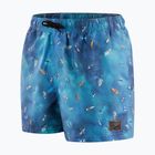 Men's Speedo Digital Printed Leisure 14" swim shorts blue 68-13454G662
