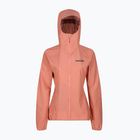 Women's running jacket Inov-8 Stormshell FZ V2 coral