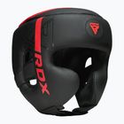 Boxing helmet RDX F6 Kara Head Guard red