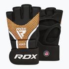 RDX Grappling Gloves Aura Plus T-17 golden