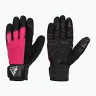 Training gloves RDX W1F Full Finger pink