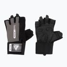 RDX Gym Workout Gloves W1 grey