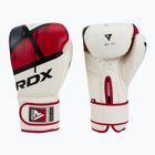 RDX boxing gloves red and white BGR-F7R