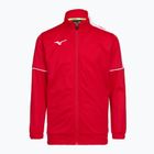 Children's training sweatshirt Mizuno Knitted Track red