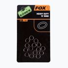 Fox International Edges Heavy Duty carp link rings O ring 15 pcs black CAC496