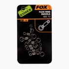 Fox International Edges Flexi Ring Swivel carp swivels red CAC529
