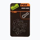 Fox International Edges Speed Links carp fasteners black CAC532