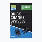 Preston Innovations Diamond Eye Match Swivels black P0220017 methode swivels