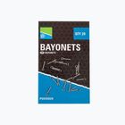 Preston Innovations Bayonets bait screws 20 pcs silver P0030029