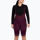 Women's cycling shorts Endura FS260-Pro DS Bibshort aubergine