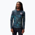 Men's Endura Tropical Print Cycling Longsleeve Ltd grey