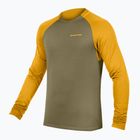 Men's Endura Singletrack Fleece cycling longsleeve tweed green