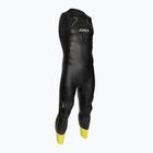 Men's ZONE3 Sleeveless Vision triathlon foam black/lime/gun metal