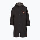 Coat ZONE3 Oversized Polar Fleece Robe Parka black/orange