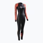 Women's triathlon wetsuit ZONE3 Venture black/orange