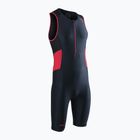 Men's triathlon suit ZONE3 Activate Trisuit black/red