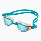 ZONE3 Attack teal/cream/cooper swim goggles