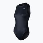 Women's one-piece swimsuit ZONE3 OWS Ti+ Thermal High Neck black