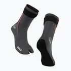 Neoprene socks ZONE3 Active Flex Swim 3 mm grey/orange