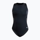 Women's one-piece swimsuit ZONE3 High Neck Costume black