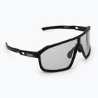 Endura Mullet Photochromic matt black/silver flash mirror sunglasses