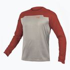 Men's Endura MT500 Burner brick cycling longsleeve