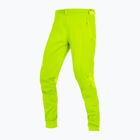 Endura MT500 Burner Lite lime green men's cycling trousers