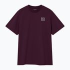 Cycling shirt Endura Stacked Logo Graphic Tee black cherry