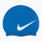 Nike Big Swoosh blue swimming cap NESS8163-494