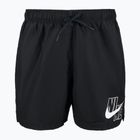 Men's Nike Logo Solid 5" Volley swim shorts black NESSA566-001