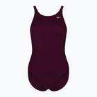 Nike Hydrastrong Solid Fastback women's one-piece swimsuit burgundy NESSA001-614