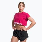 Women's Gymshark Training Fraction Crop Top lava pink