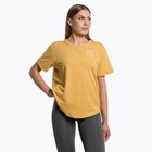 Women's training t-shirt Gymshark GFX Legacy Tee yellow/white
