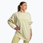 Women's training sweatshirt Gymshark Gfx Gslc Oversized yellow/white