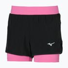 Women's running shorts Mizuno ER 2in1 wild orchid