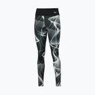 Women's running leggings Mizuno Printed black