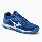Men's tennis shoes Mizuno Breakshot 3 CC navy blue 61GC212526