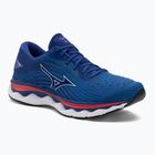 Men's running shoes Mizuno Wave Sky 6 turquoise sea/white/cherry tomato