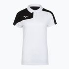 Women's polo shirt Mizuno Kobe Polo white/black
