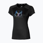 Women's Mizuno Two Loops 8 Tee black