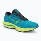 Men's running shoes Mizuno Wave Inspire 19 jet blue/bolt2neon/luminous