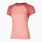 Women's running shirt Mizuno DryAeroFlow Tee apricot blush