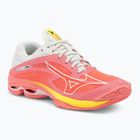 Women's volleyball shoes Mizuno Wave Lightning Z7 candycoral/black/bolt2neon
